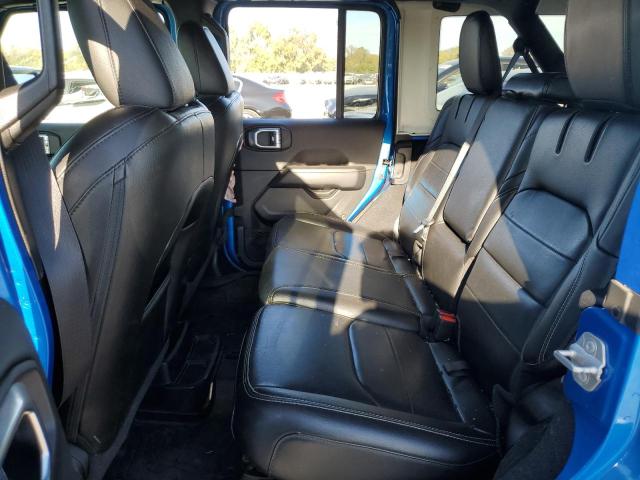 1C4JJXP6XMW767698 - 2021 JEEP WRANGLER U SAHARA 4XE BLUE photo 11