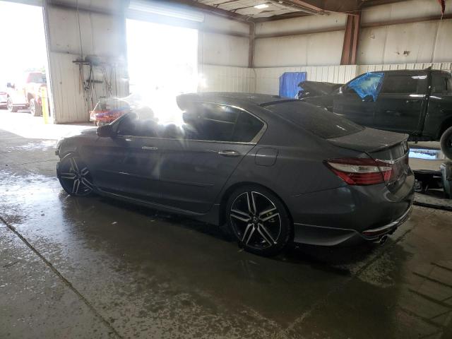 1HGCR3F91HA005337 - 2017 HONDA ACCORD TOURING GRAY photo 2