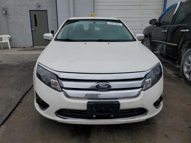 3FAHP0JAXCR129489 - 2012 FORD FUSION SEL WHITE photo 5