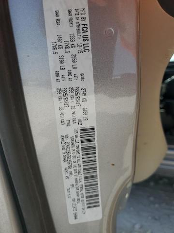 2C4RC1BG9GR259780 - 2016 CHRYSLER TOWN & COU TOURING Күміс фото 13