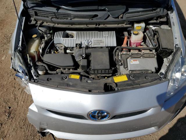 JTDKN3DU9A0128196 - 2010 TOYOTA PRIUS SILVER photo 11