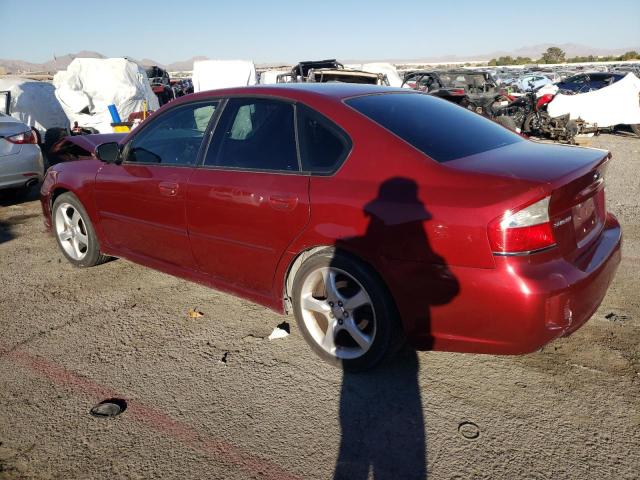 4S3BL616097210429 - 2009 SUBARU LEGACY 2.5I RED photo 2