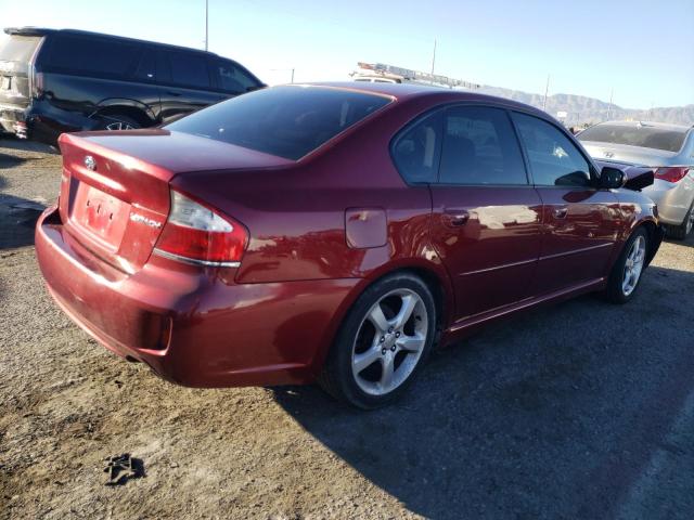 4S3BL616097210429 - 2009 SUBARU LEGACY 2.5I RED photo 3