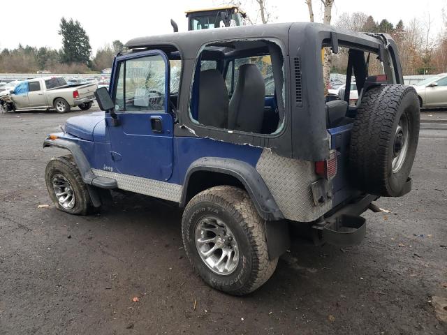 1J4FY19P8RP434688 - 1994 JEEP WRANGLER / S BLUE photo 2