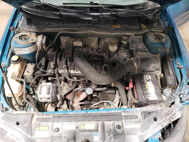 1G1JC5241T7291900 - 1996 CHEVROLET CAVALIER TURQUOISE photo 11