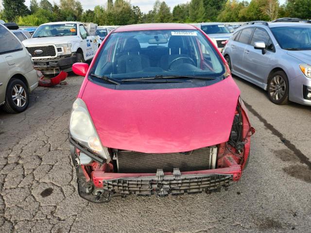JHMGE8H40AS003460 - 2010 HONDA FIT SPORT წითელი ფოტო 5