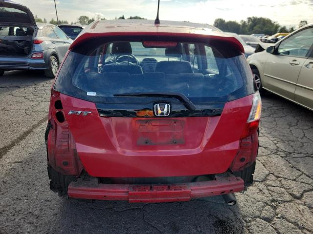 JHMGE8H40AS003460 - 2010 HONDA FIT SPORT წითელი ფოტო 6