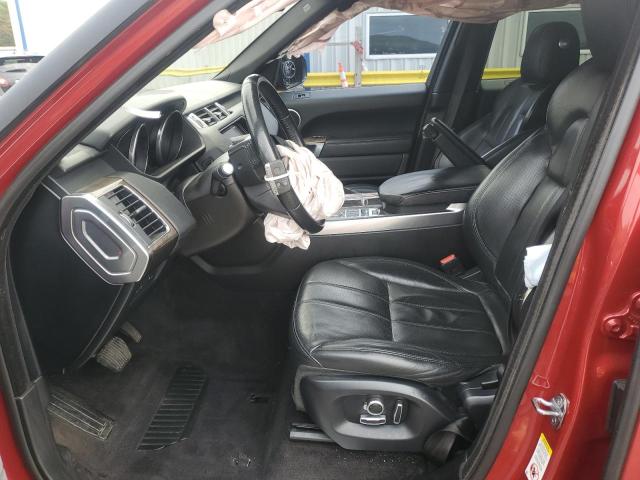 SALWR2FV6HA159134 - 2017 LAND ROVER RANGE ROVE HSE RED photo 7