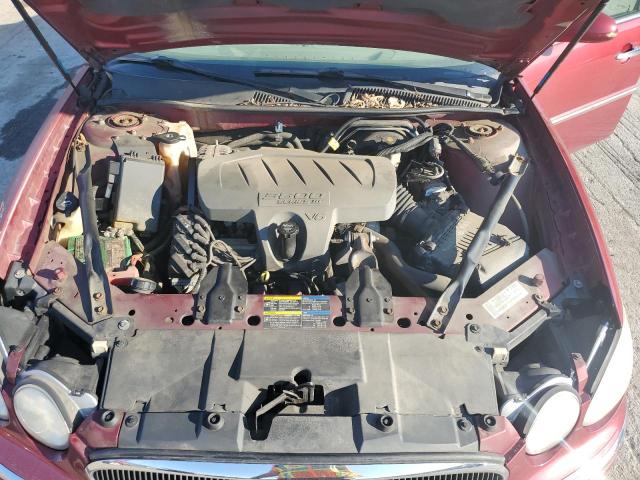 2G4WD582971151219 - 2007 BUICK LACROSSE CXL MAROON photo 11