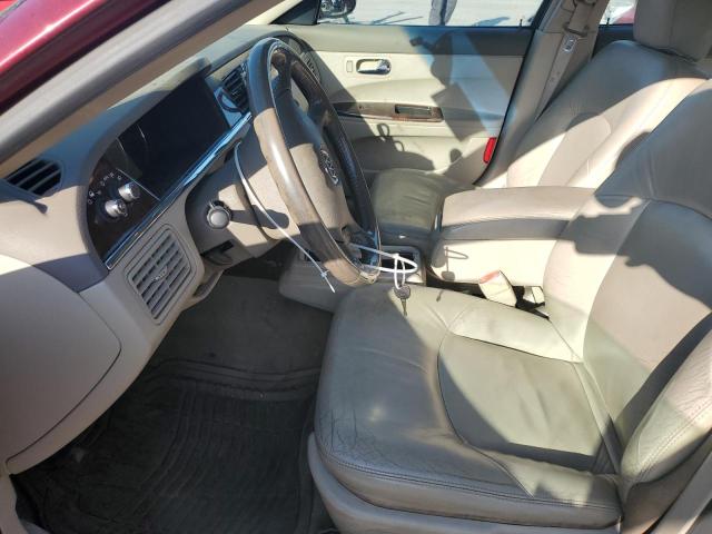 2G4WD582971151219 - 2007 BUICK LACROSSE CXL MAROON photo 7