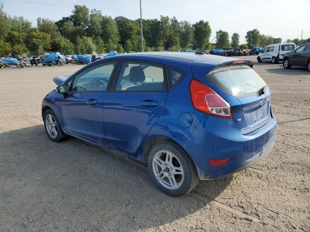 3FADP4EJ4KM129547 - 2019 FORD FIESTA SE BLUE photo 2