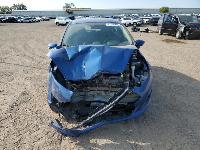 3FADP4EJ4KM129547 - 2019 FORD FIESTA SE BLUE photo 5