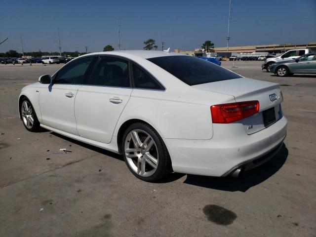 WAUFGAFC6FN009291 - 2015 AUDI A6 PREMIUM PLUS WHITE photo 2