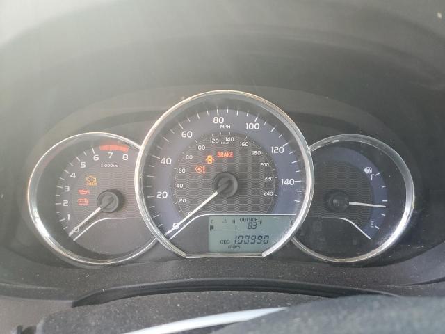 2T1BURHE2FC260111 - 2015 TOYT COROLLA L RED photo 9