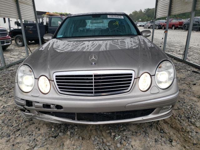 WDBUF70J23A178510 - 2003 MERCEDES-BENZ E 500 SILVER photo 5