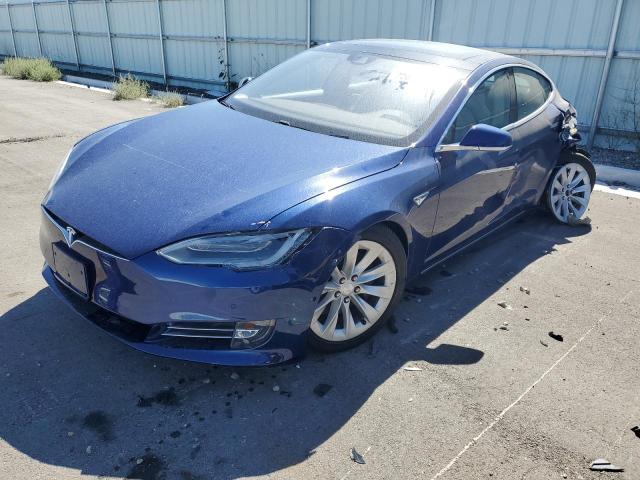 5YJSA1E11GF147369 - 2016 TESLA MODEL S 蓝色 照片 1