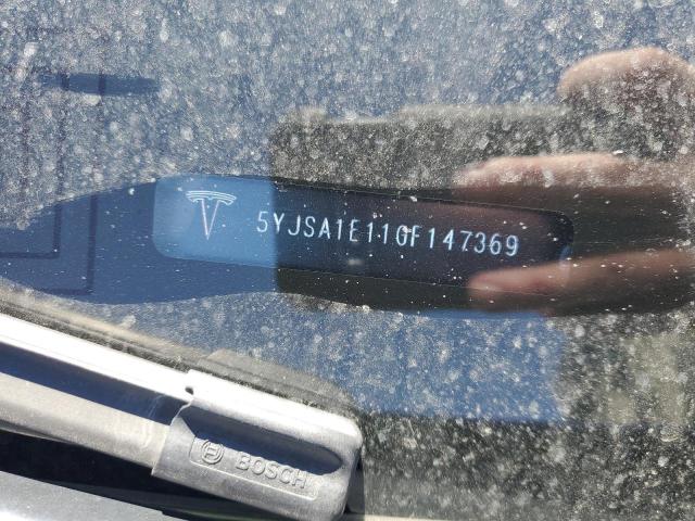 5YJSA1E11GF147369 - 2016 TESLA MODEL S 蓝色 照片 12