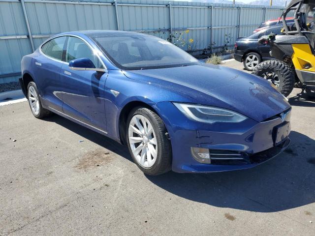 5YJSA1E11GF147369 - 2016 TESLA MODEL S 蓝色 照片 4