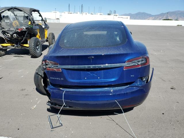 5YJSA1E11GF147369 - 2016 TESLA MODEL S 蓝色 照片 6