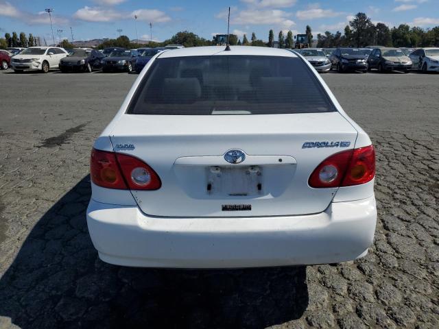 JTDBR32E530030317 - 2003 TOYOTA COROLLA CE Սպիտակ լուսանկար 6