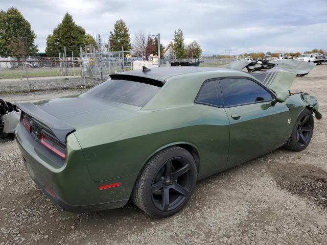 2C3CDZFJ4LH175961 - 2020 DODGE CHALLENGER R/T SCAT PACK GREEN photo 3