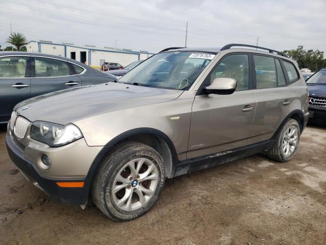 WBXPC9C40AWJ39197 - 2010 BMW X3 XDRIVE30I GRAY photo 1