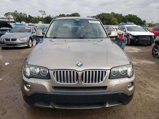 WBXPC9C40AWJ39197 - 2010 BMW X3 XDRIVE30I GRAY photo 5