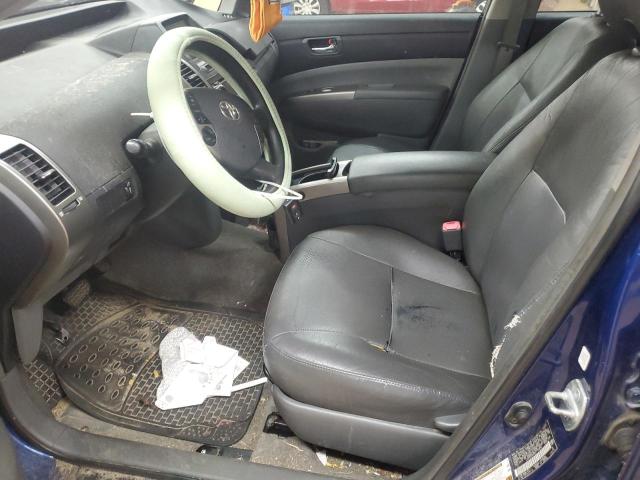 JTDKB20U887716892 - 2008 TOYOTA PRIUS BLUE photo 7