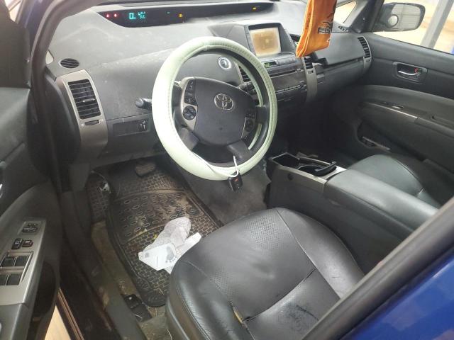JTDKB20U887716892 - 2008 TOYOTA PRIUS BLUE photo 8