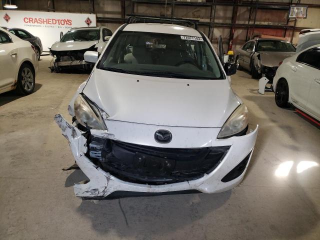 JM1CW2BL1C0109005 - 2012 MAZDA MAZDA 5 WHITE photo 5