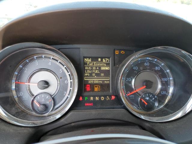 2C4RC1BG7ER183439 - 2014 CHRYSLER TOWN & COU TOURING BLACK photo 9