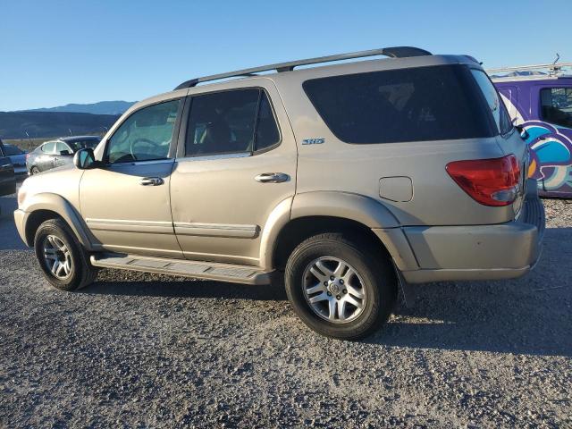 5TDZT34AX5S246433 - 2005 TOYOTA SEQUOIA SR5 TAN photo 2