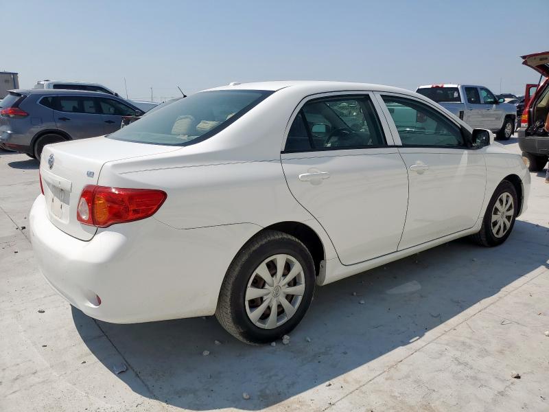 JTDBU4EE8AJ062721 - 2010 TOYOTA COROLLA BASE Белый фото 3