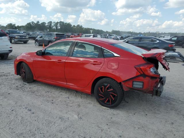 2HGFC2F58JH527489 - 2018 HONDA CIVIC LX RED photo 2