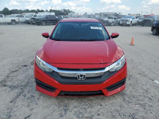 2HGFC2F58JH527489 - 2018 HONDA CIVIC LX RED photo 5