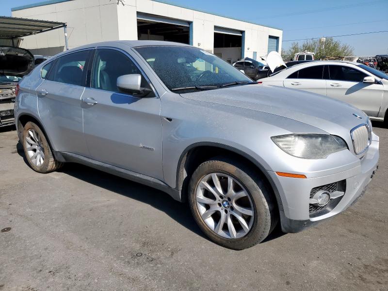 5UXFG8C52ALZ94533 - 2010 BMW X6 XDRIVE50I SILVER photo 4