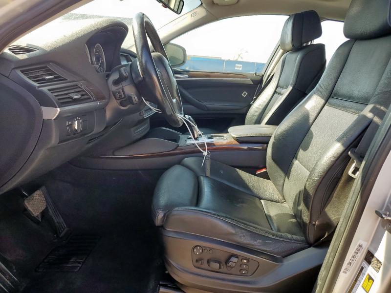 5UXFG8C52ALZ94533 - 2010 BMW X6 XDRIVE50I SILVER photo 7