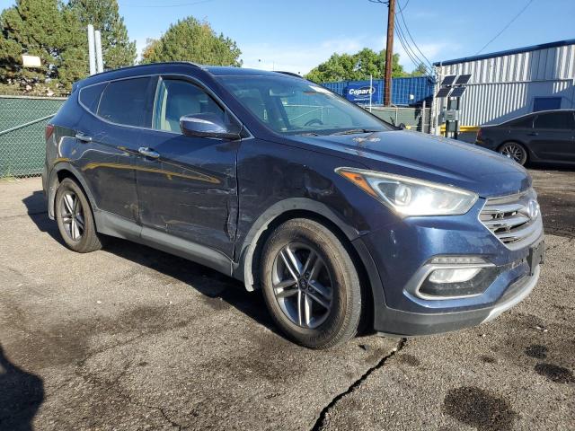 5XYZUDLB5HG457179 - 2017 HYUNDAI SANTA FE SPORT BLUE photo 4