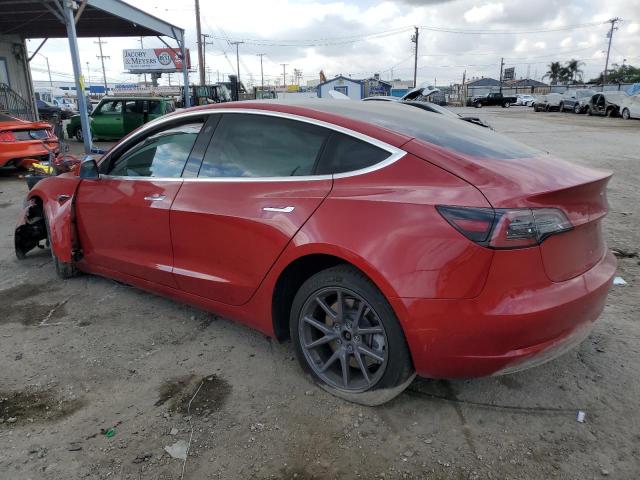 5YJ3E1EBXJF130188 - 2018 TESLA MODEL 3 أحمر صورة 2