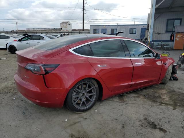 5YJ3E1EBXJF130188 - 2018 TESLA MODEL 3 أحمر صورة 3