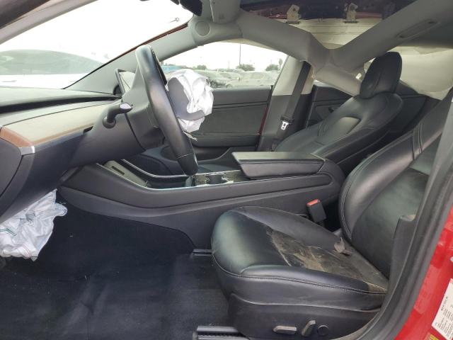 5YJ3E1EBXJF130188 - 2018 TESLA MODEL 3 أحمر صورة 7