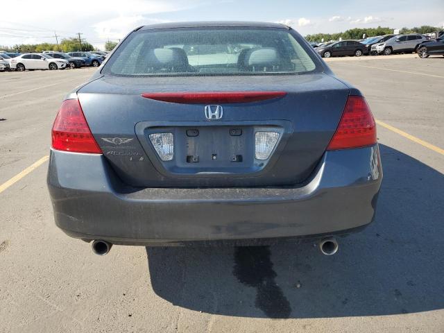 1HGCM66417A032217 - 2007 HONDA ACCORD SE BLUE photo 6
