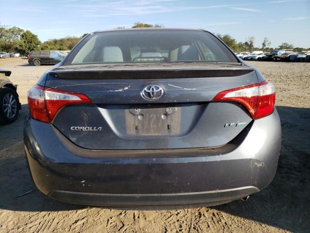 2T1BPRHE9EC157628 - 2014 TOYOTA COROLLA ECO CHARCOAL photo 6