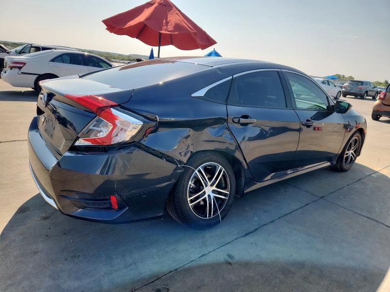 19XFC2F60KE044034 - 2019 HONDA CIVIC LX შავი ფოტო 3