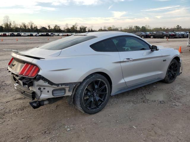 1FA6P8CF1H5202984 - 2017 FORD MUSTANG GT SILVER photo 3