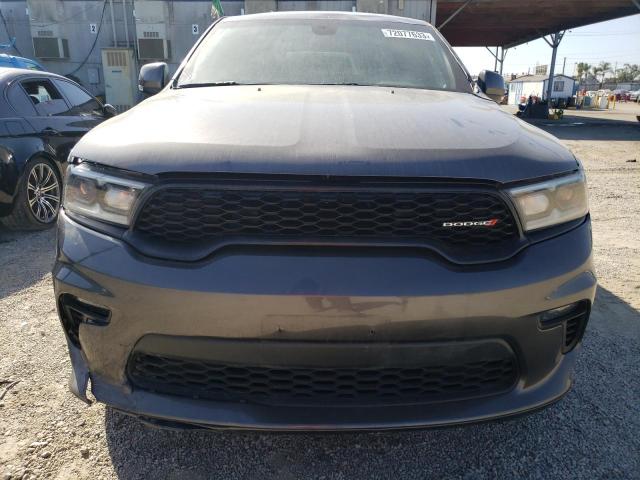 1C4RDJDG6MC627234 - 2021 DODGE DURANGO GT GRAY photo 5