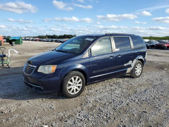 2C4RC1BG8DR713822 - 2013 CHRYSLER TOWN & COU TOURING BLUE photo 1