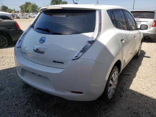 1N4AZ0CP9DC417565 - 2013 NISSAN LEAF S WHITE photo 3