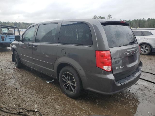 2C4RDGBG5HR549306 - 2017 DODGE GRAND CARA SE GRAY photo 2