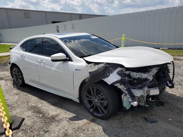 19UUB2F68KA002774 - 2019 ACURA TLX TECHNOLOGY WHITE photo 4